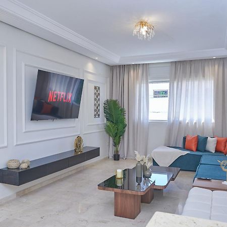 Apartament Cozy Apart 2BR + Parking- FastWIFI- 3MN WALK MALL Rabat Zewnętrze zdjęcie